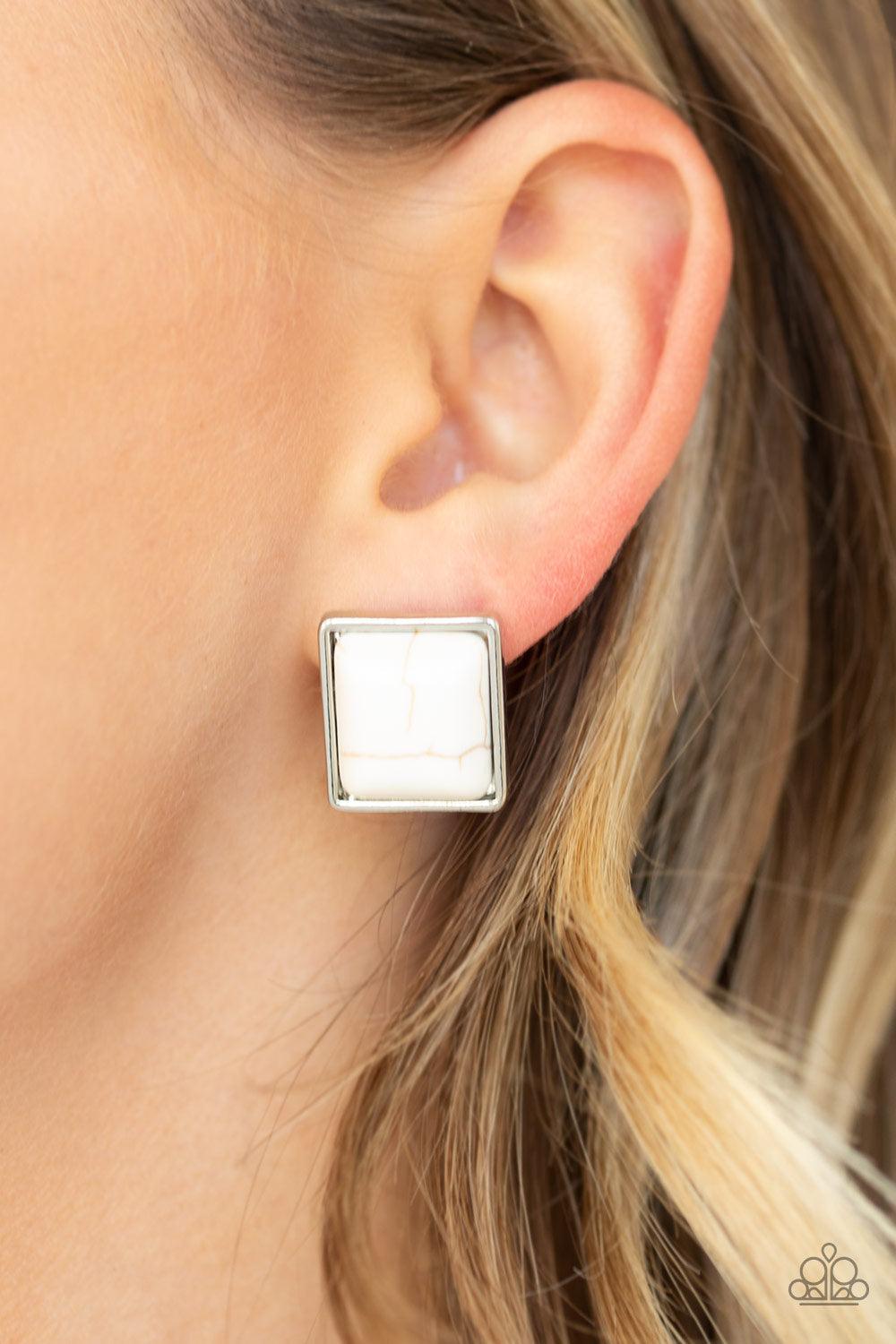 High end deals elegance white earring