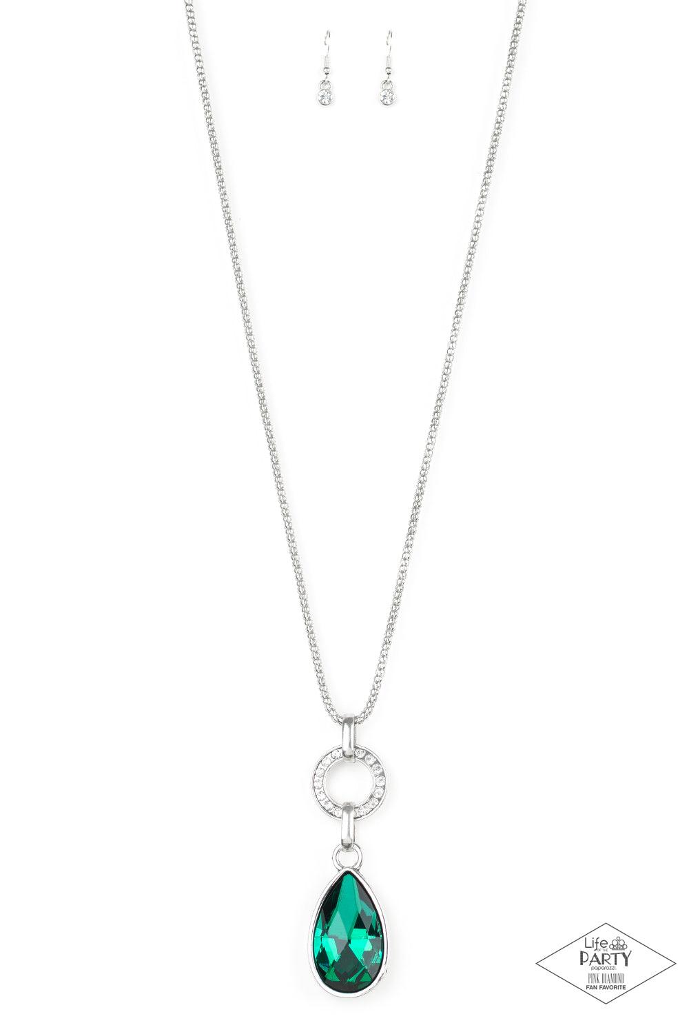 Paparazzi Accessories-Lookin Like A Million - Green Necklace