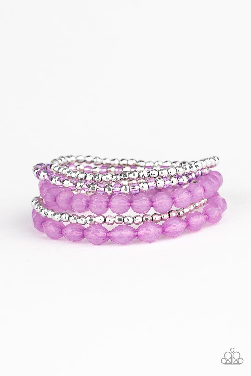 Sugary Sweet Purple Bracelets - Jewelry by Bretta