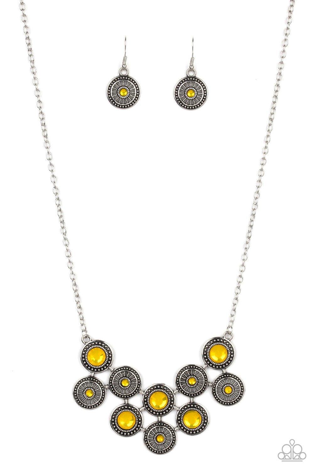 Whats Your Star Sign? Yellow Necklace - Jewelry b y Bretta