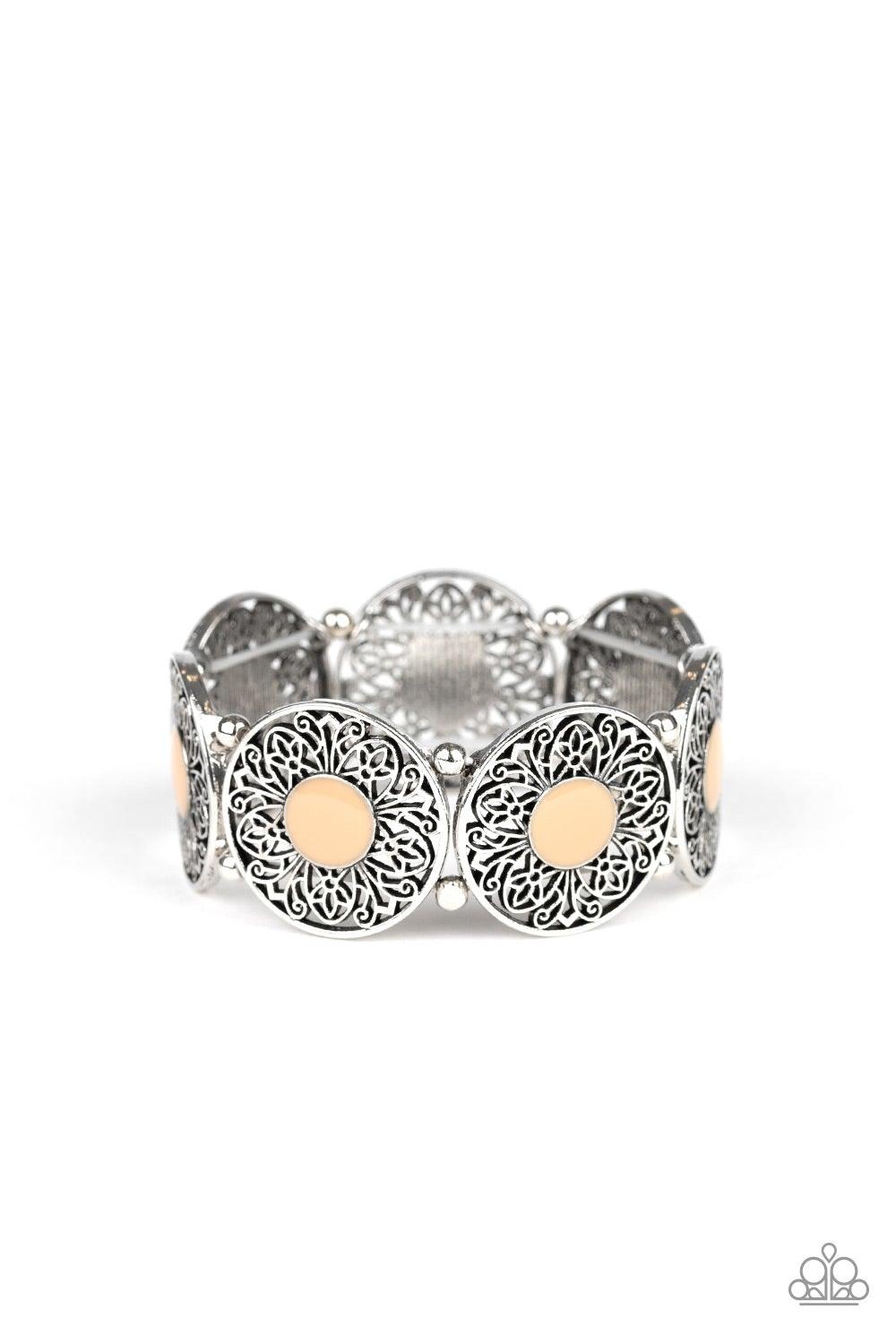 Paparazzi Accessories-Painted Garden - Brown Bracelet