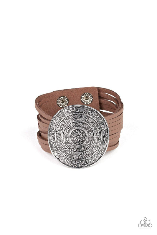 Treasure Quest Brown Bracelet - Jewelry by Bretta