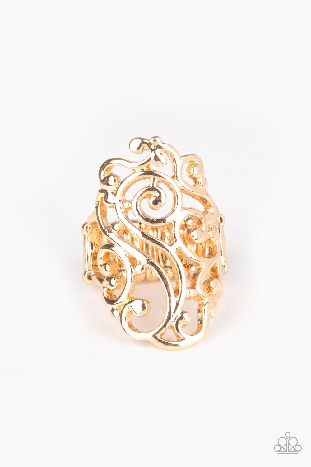 Paparazzi Accessories-Garden Bliss - Gold Ring