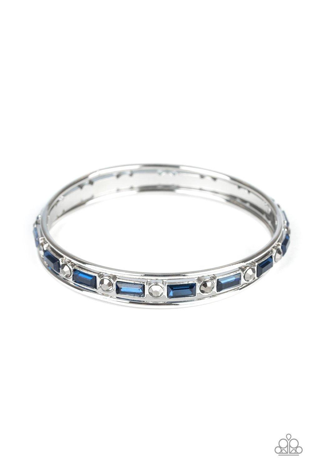 Paparazzi Accessories-HEIR Toss - Blue Bracelets