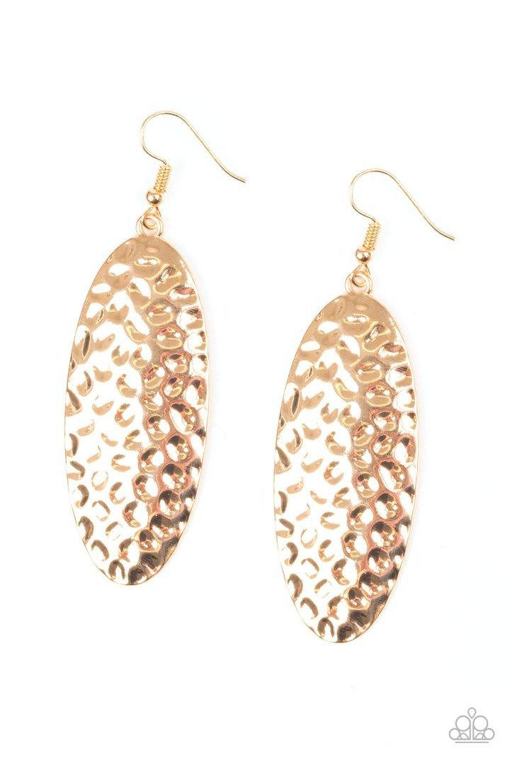 Radiantly Radiant Gold Earrings - Jewelry by Bretta
