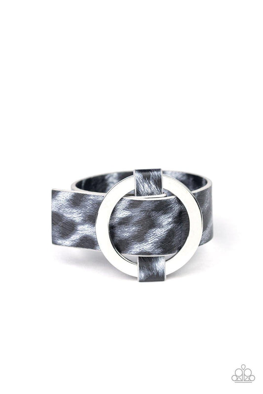 Paparazzi Accessories-Jungle Cat Couture - Silver Bracelet