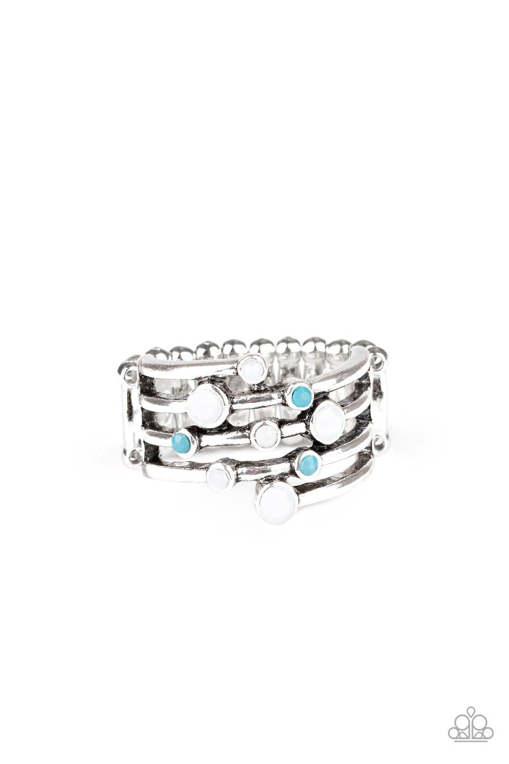 Paparazzi Accessories-Saguaro Skies - White Ring