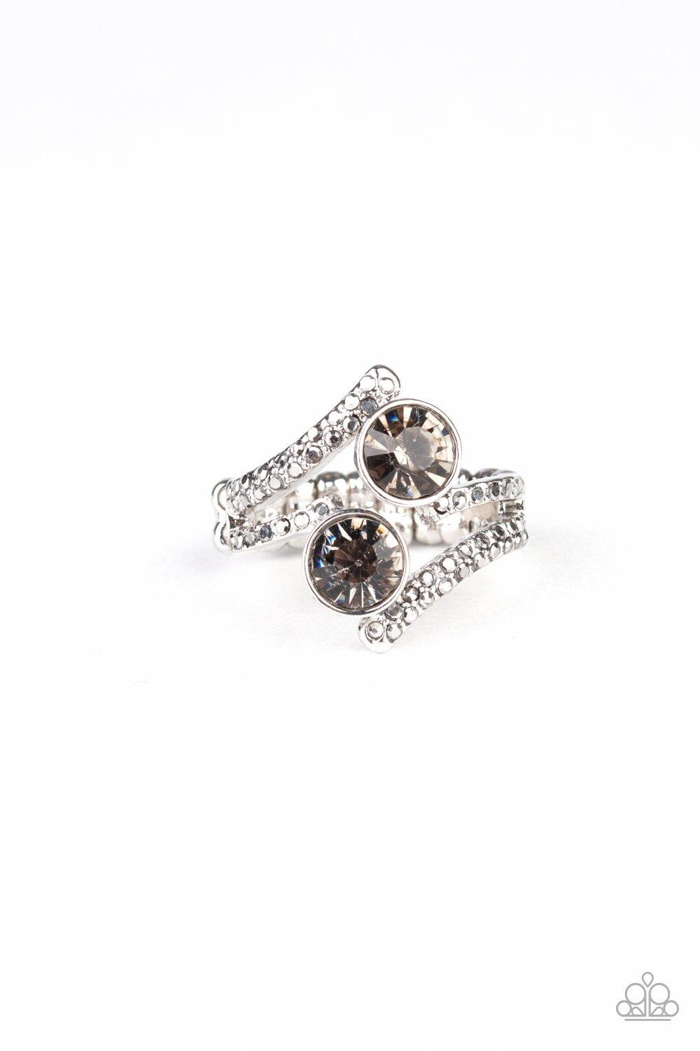 Paparazzi Accessories-Over The Top Glamour - Silver Ring