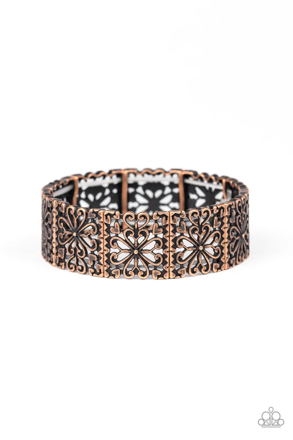Paparazzi Accessories-Summer Scandal - Copper Bracelet