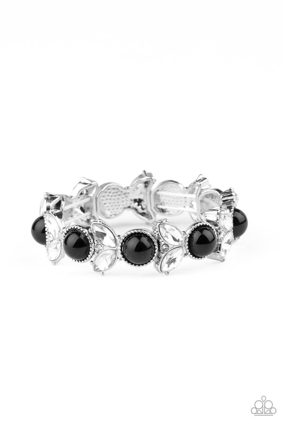 Paparazzi Accessories-Opulent Oasis - Black Bracelet