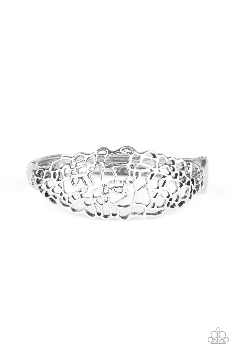 Airy Asymmetry Silver Bracelet - Jewelry by Bretta