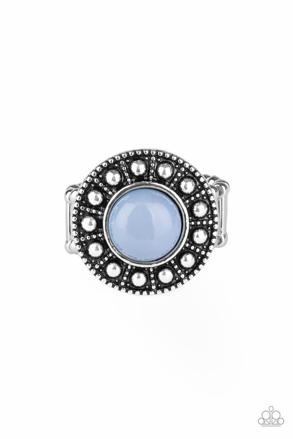 Treasure Chest Shimmer Blue Ring - Jewelry by Bretta
