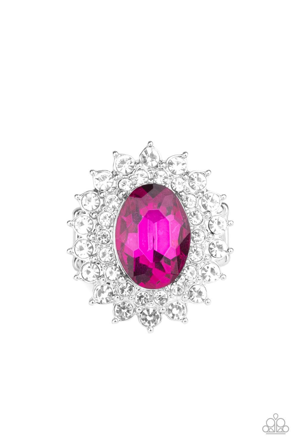 Paparazzi Accessories-Secret Garden Glow - Pink Ring