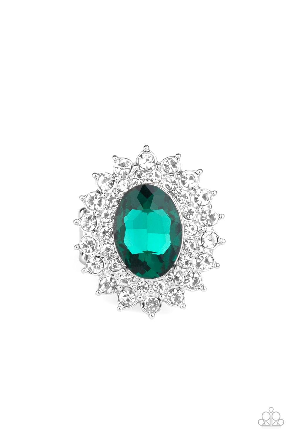 Paparazzi Accessories-Secret Garden Glow - Green Ring