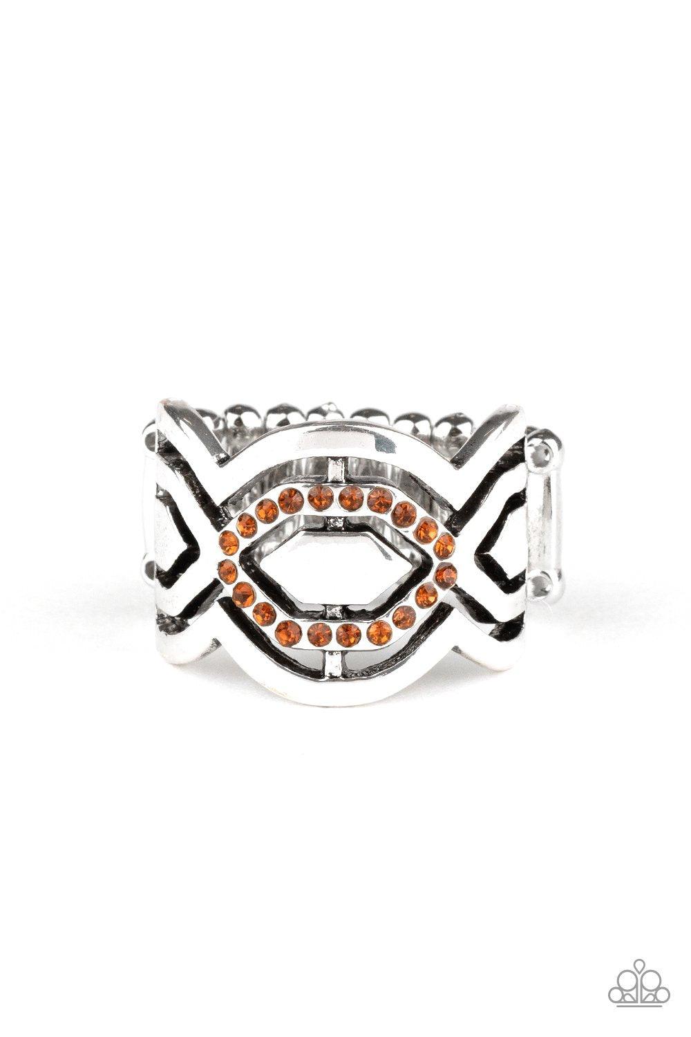 Paparazzi Accessories-Divinely Deco - Brown Ring