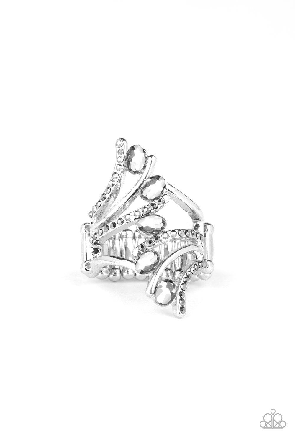 Paparazzi Accessories-Majestic Marvel - Silver Bracelet