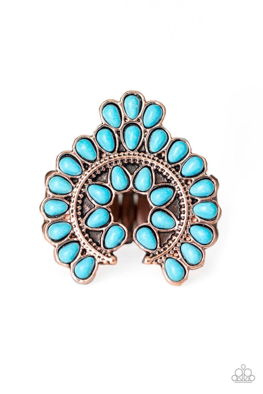 Paparazzi Accessories-Trendy Talisman - Copper Ring