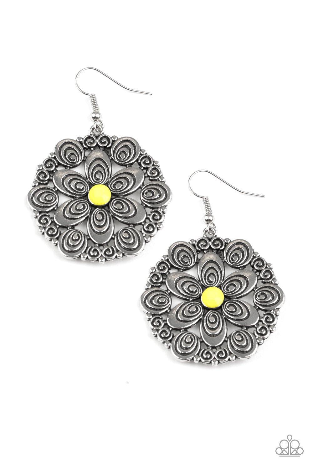 Grove Groove Yellow Earrings - Jewelry by Bretta