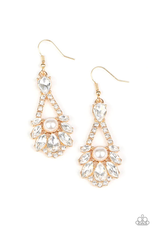 Prismatic Presence Gold Earrings - Jewelry by Bretta