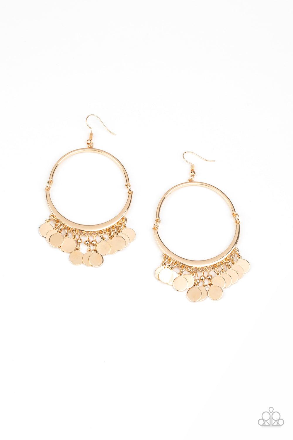 Speed of SPOTLIGHT Gold Earrings - Jewelry by Bretta