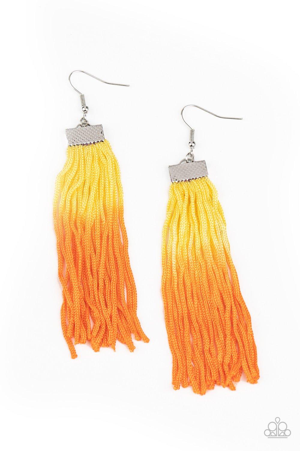 Dual Immersion Yellow Earrings - Jewelry by Bretta
