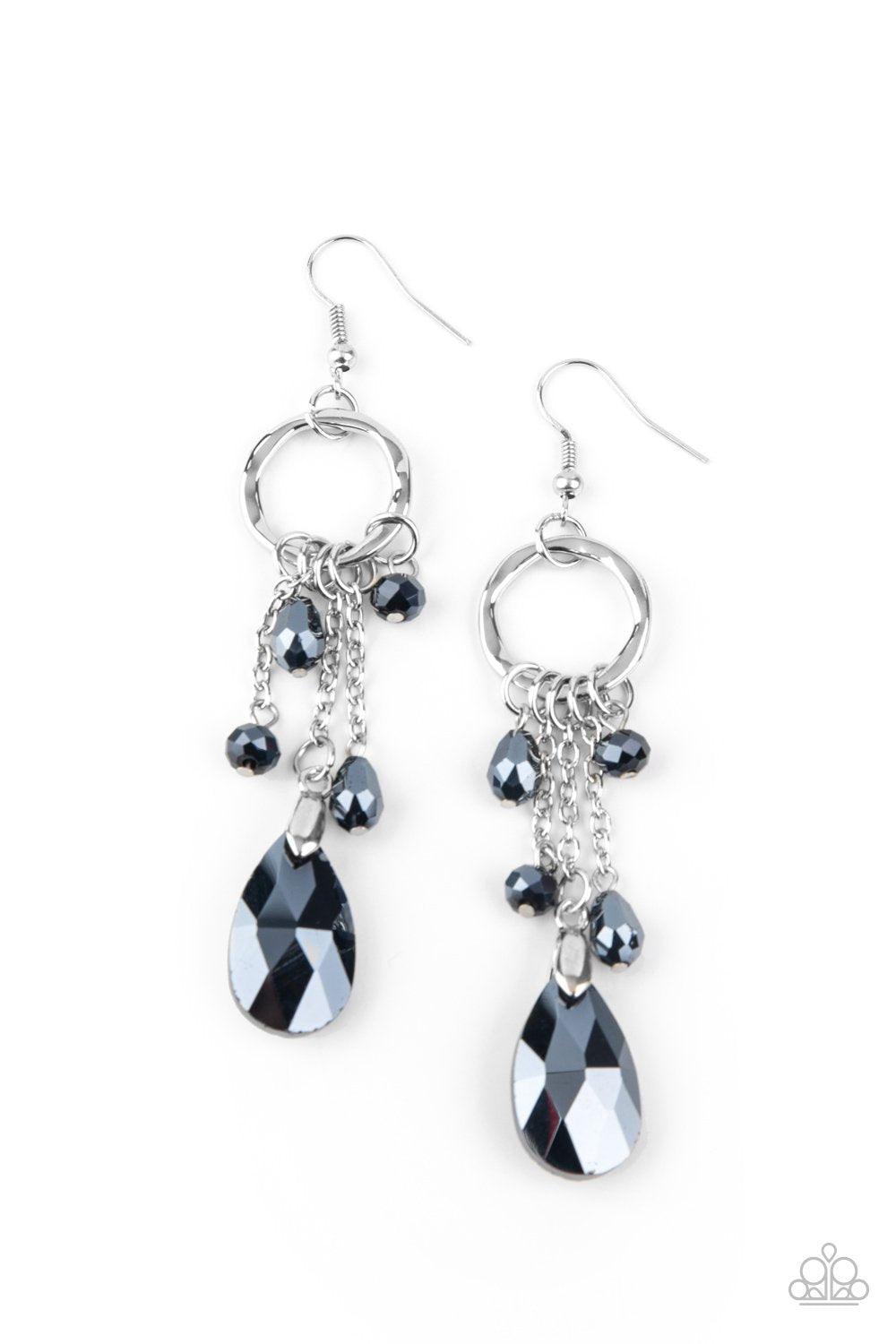 Glammed Up Goddess Blue Earrings - Jewelry by Bretta
