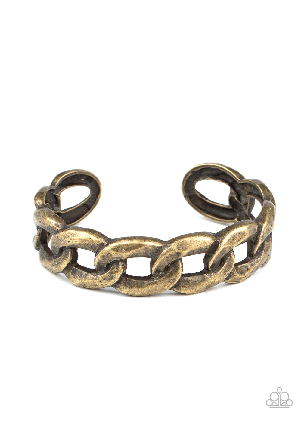 Living Off The GRIT Brass Bracelet - Jewelry by Bretta