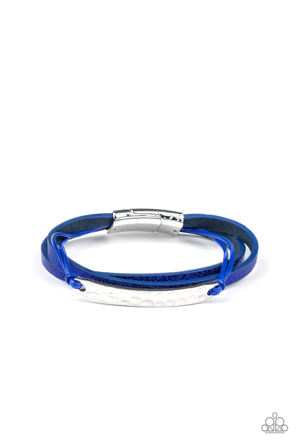 High-Strung Style Blue Bracelet - Jewelry by Bretta