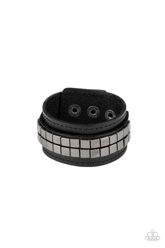Engine Room Black Bracelet - Jewelry by Bretta