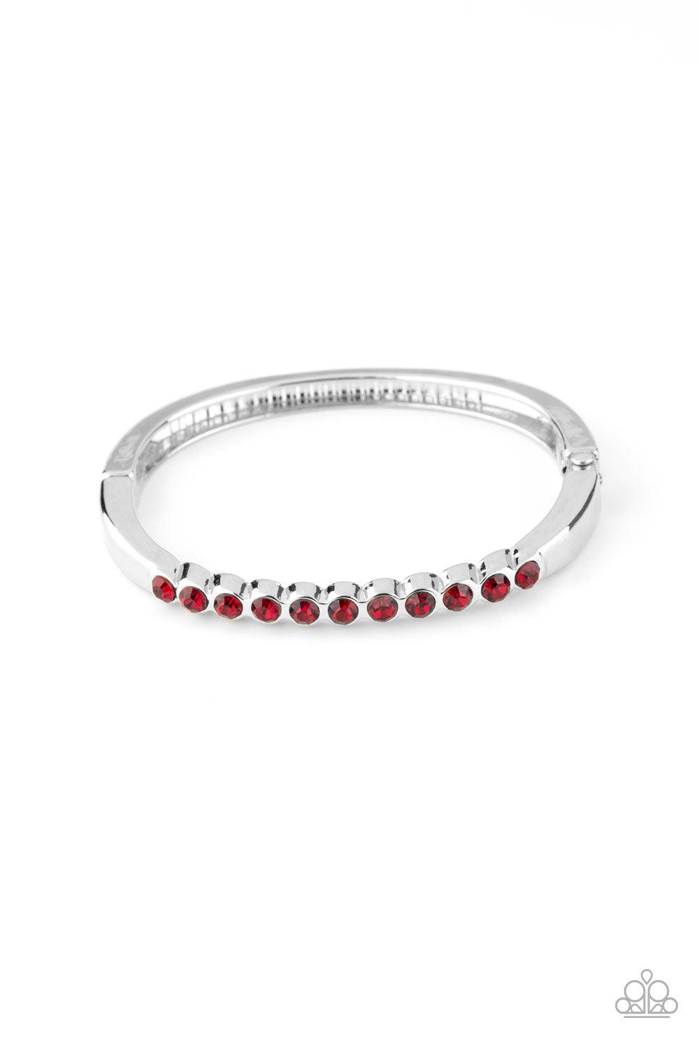 Paparazzi Accessories-Stellar Beam - Red Bracelet