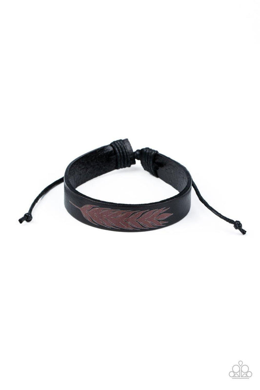 This QUILL All Be Yours Black Bracelet - Jewelry by Bretta