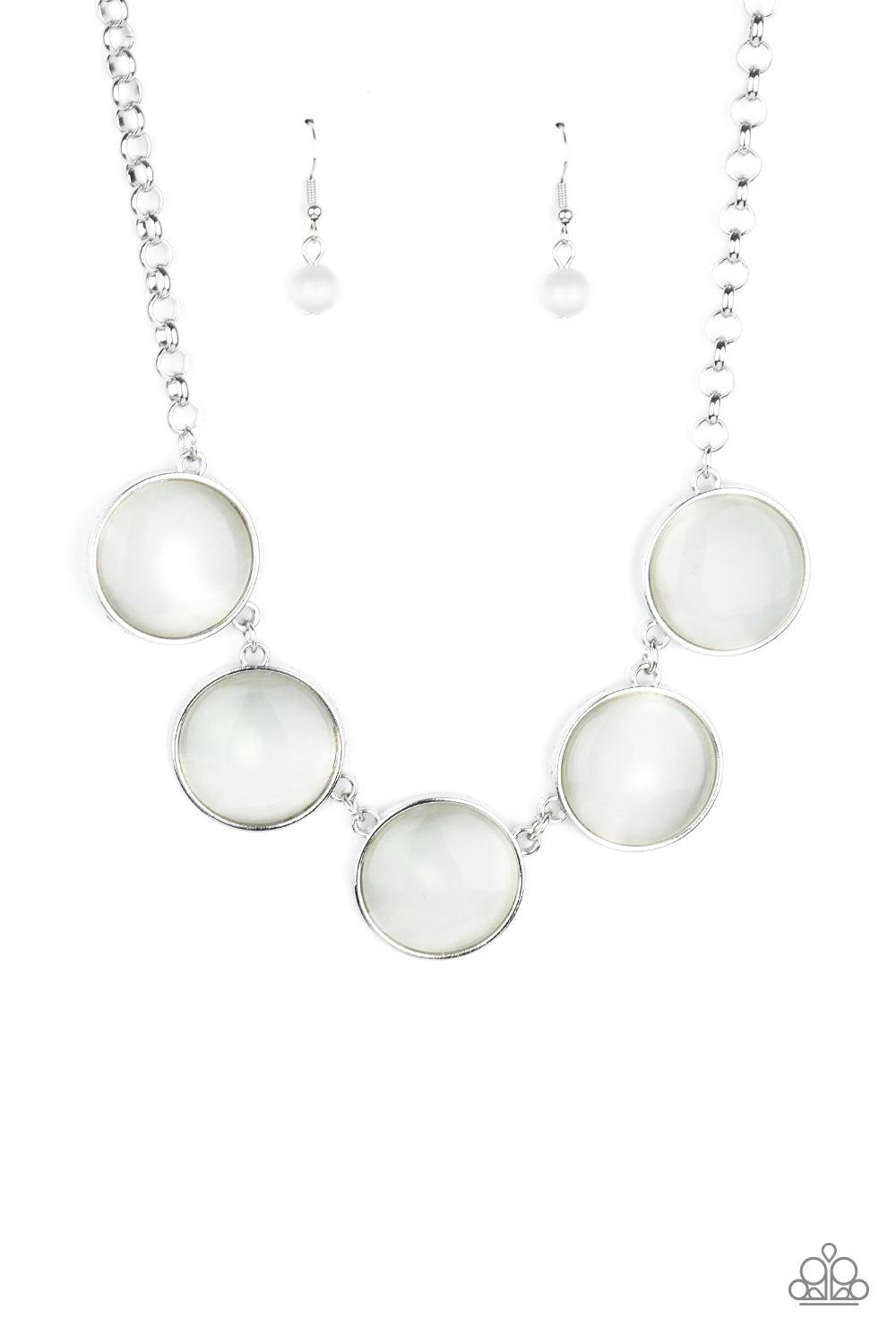 Paparazzi Accessories-Ethereal Escape - White Necklace