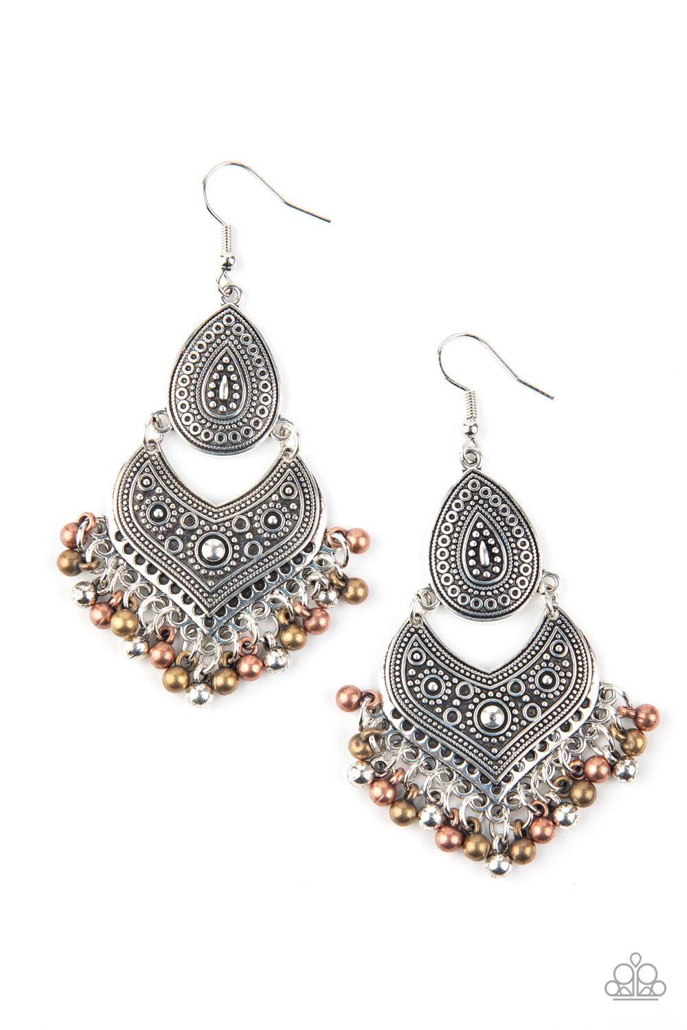 Paparazzi Accessories-Music To My Ears - Multi Earrings