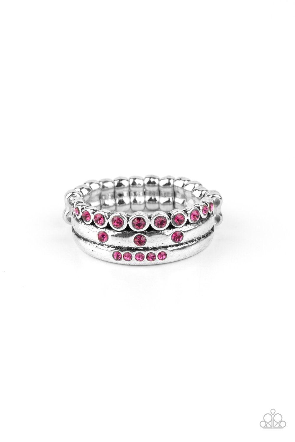 Paparazzi Accessories-The Next Level - Pink Ring