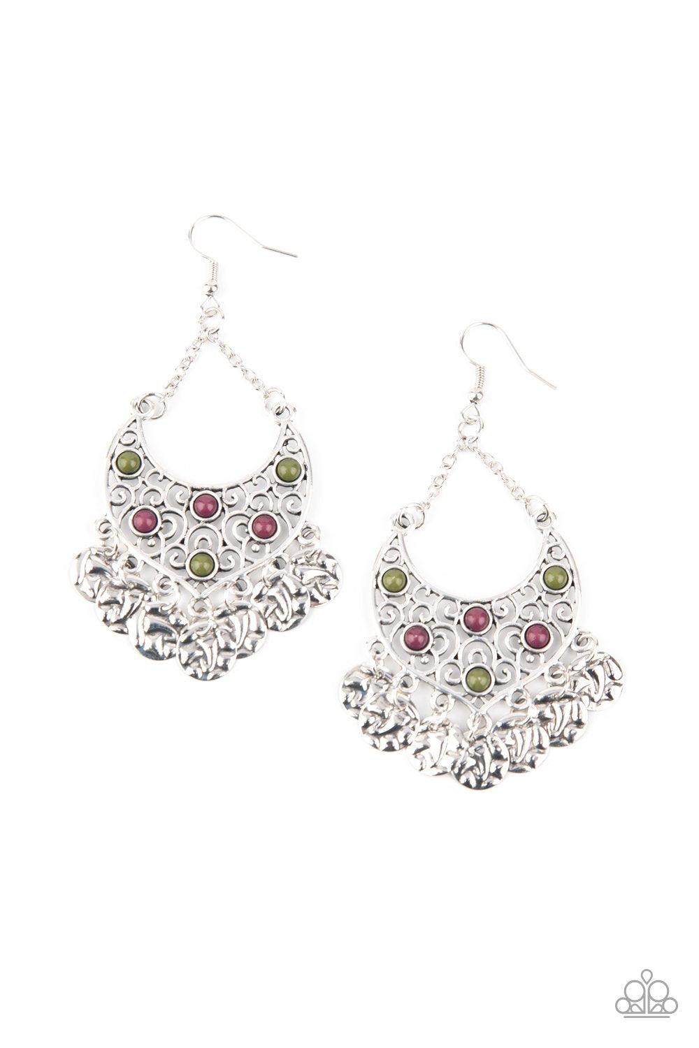 Paparazzi Accessories-Musical Murals - Multi Earrings