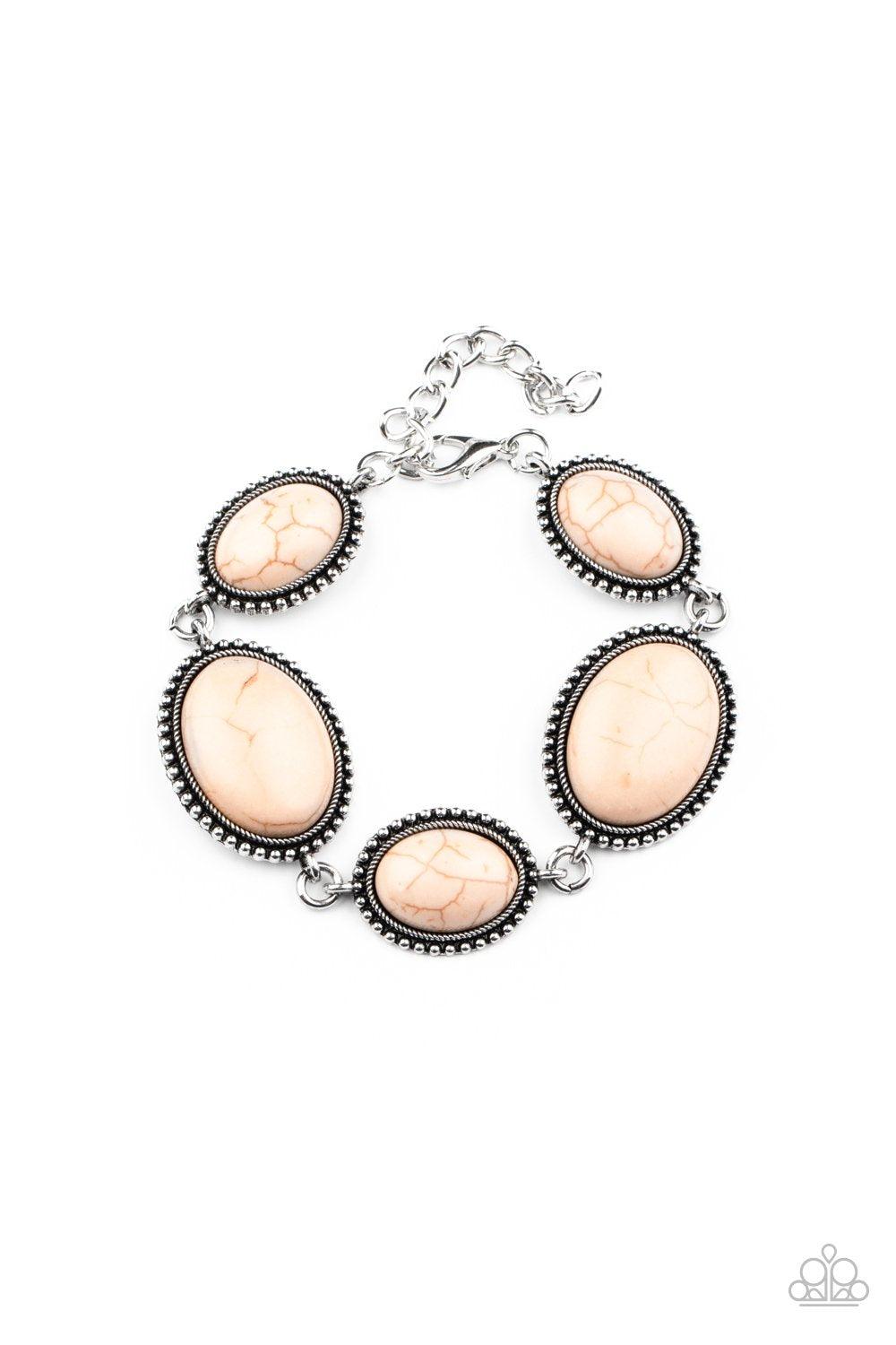 Paparazzi Accessories-River View - Brown Bracelet