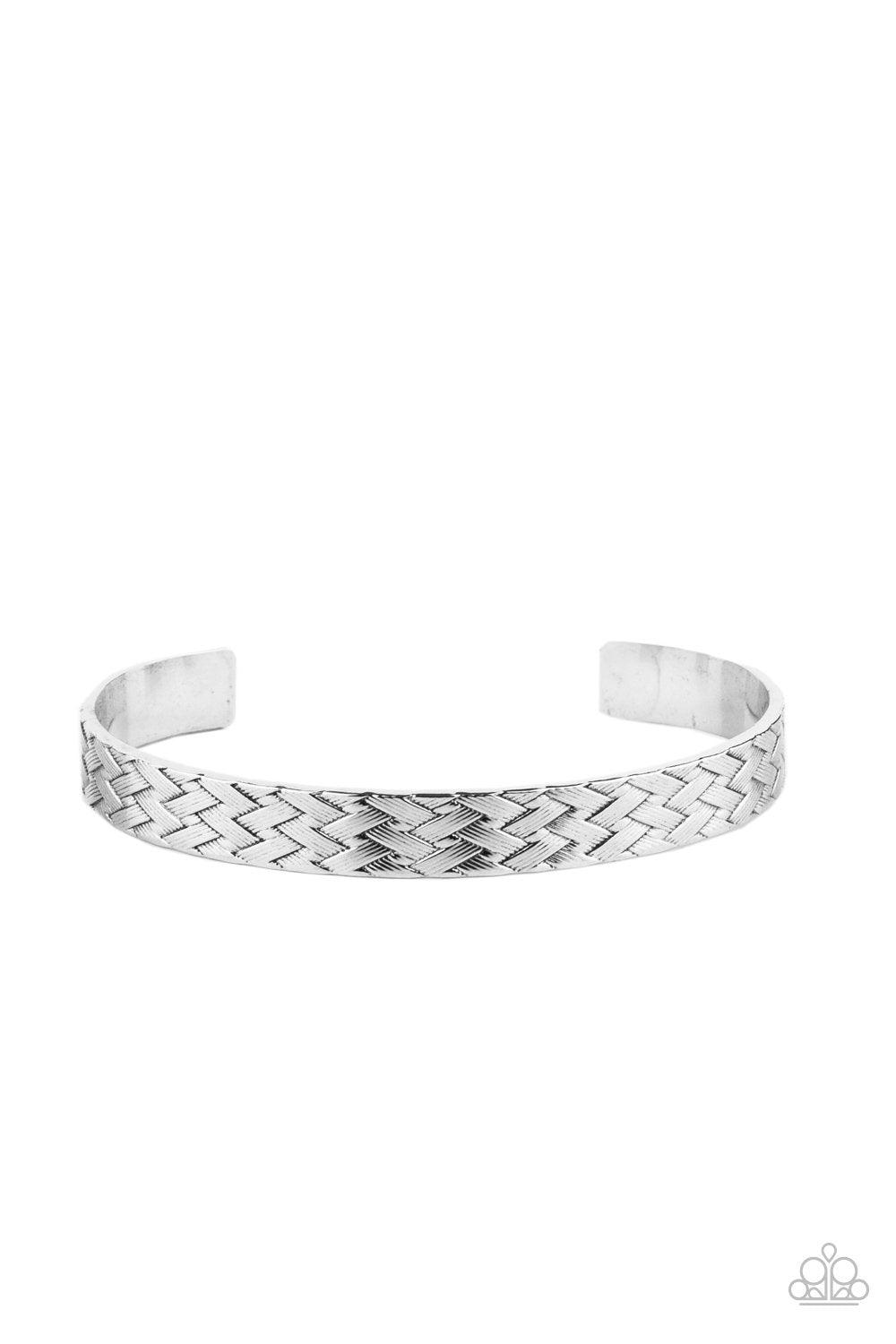 Paparazzi Accessories-Mind Games - Silver Bracelet