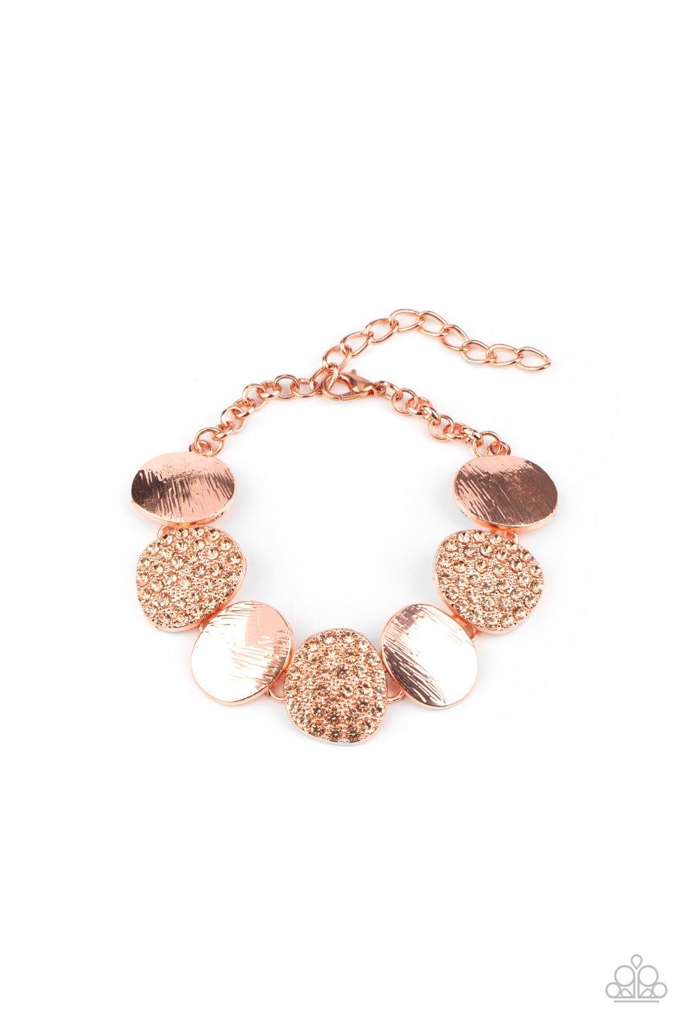Paparazzi Accessories-Tough LUXE - Copper Bracelet