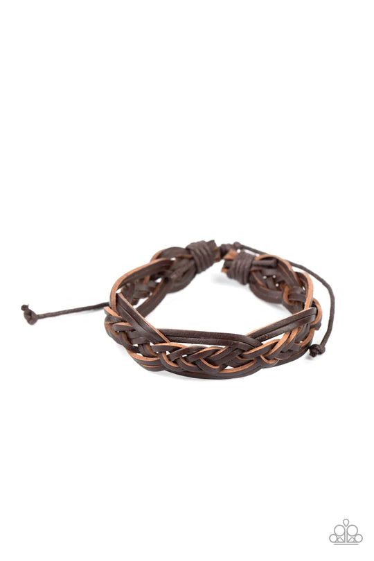 Too Close To HOMESPUN Brown - Jewelry by Bretta - Jewelry by Bretta