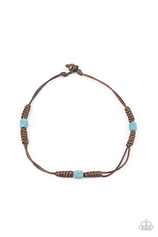 Volcanic Vagabond Blue Necklace - Jewelry by Bretta