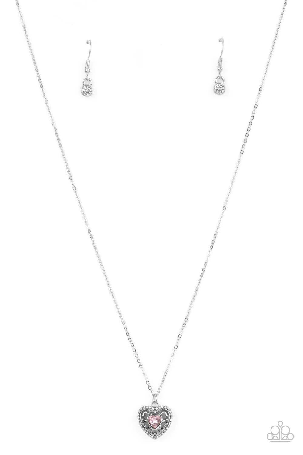 Treasures of the Heart Pink Necklace - Jewelry by Bretta