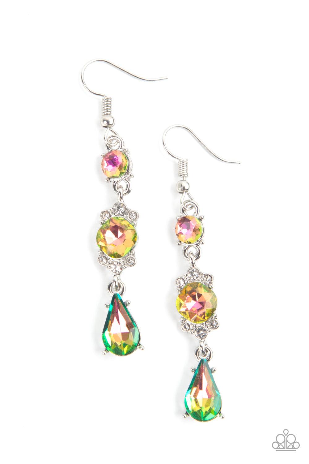 Outstanding Opulence Multi Earrings - Jewelry by Bretta
