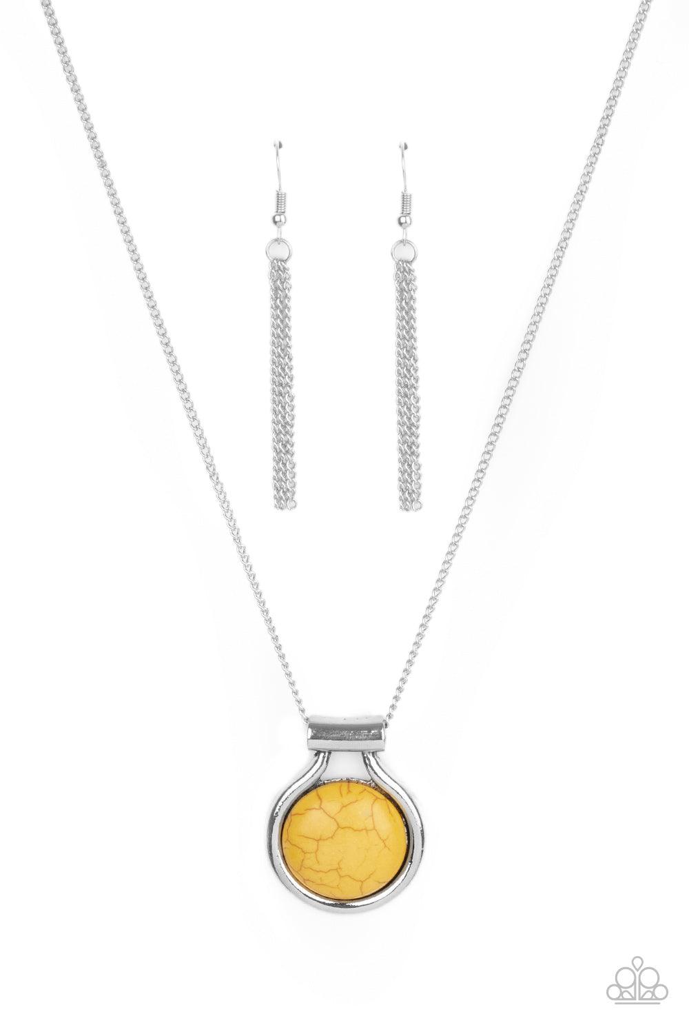 Patagonian Paradise Yellow Necklace - Jewelry by Bretta