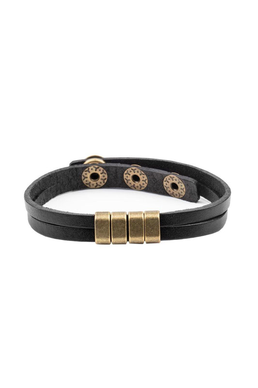Paparazzi Accessories-Best ROAM-mate Ever - Black Bracelet