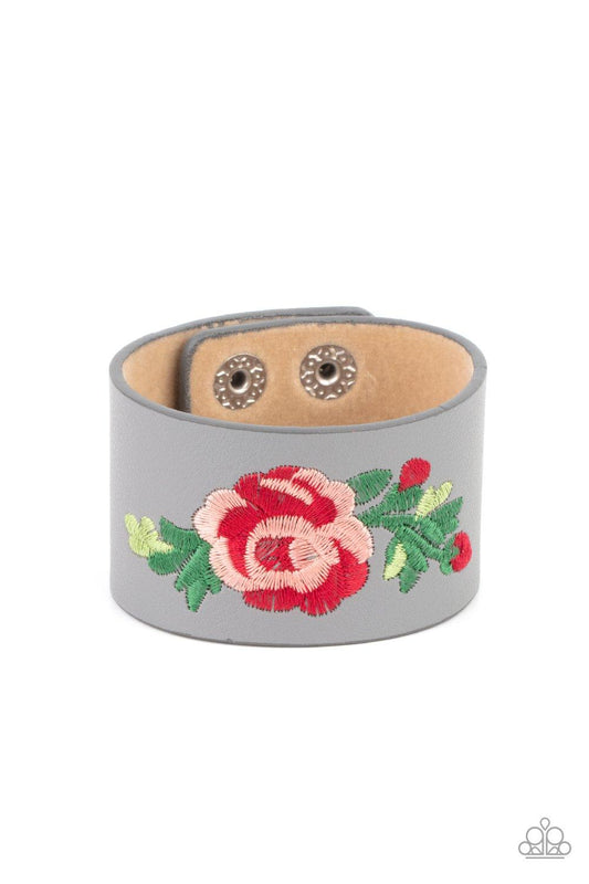 Rebel Rose Silver Bracelet - Jewelry By Bretta