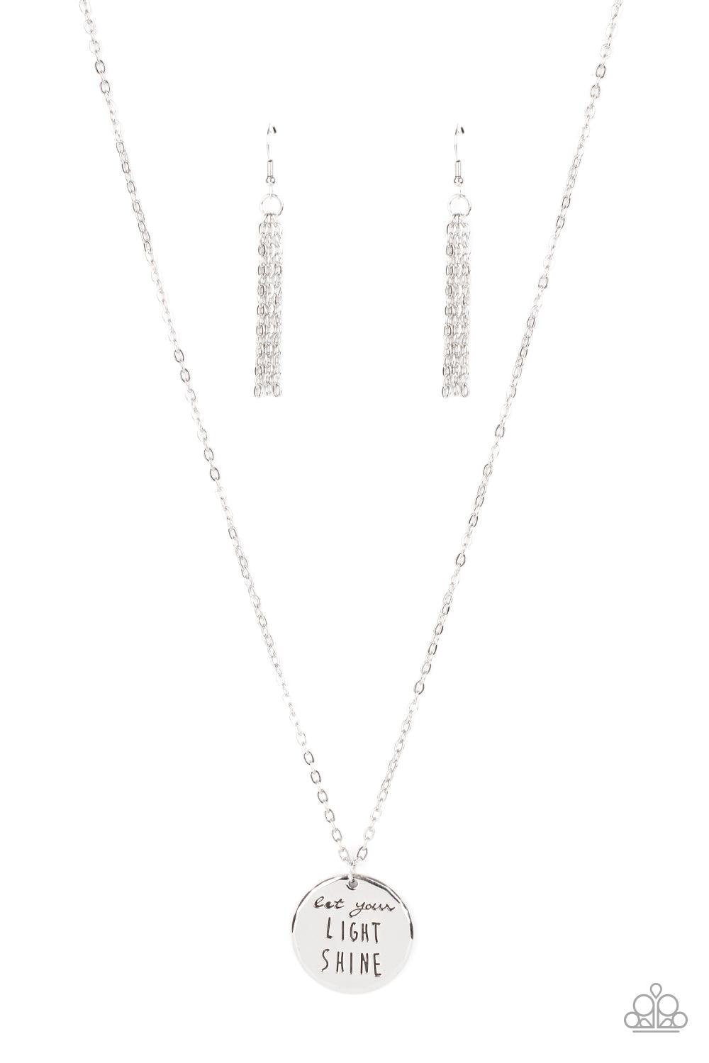 Light It Up Silver Necklace - Jewelry by Bretta