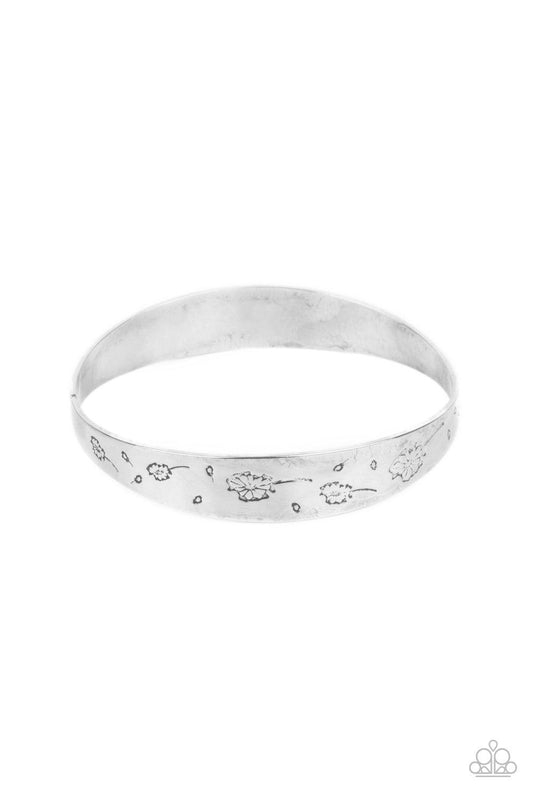 Dandelion Dreamland - Silver Bracelet - Jewelry by Bretta
