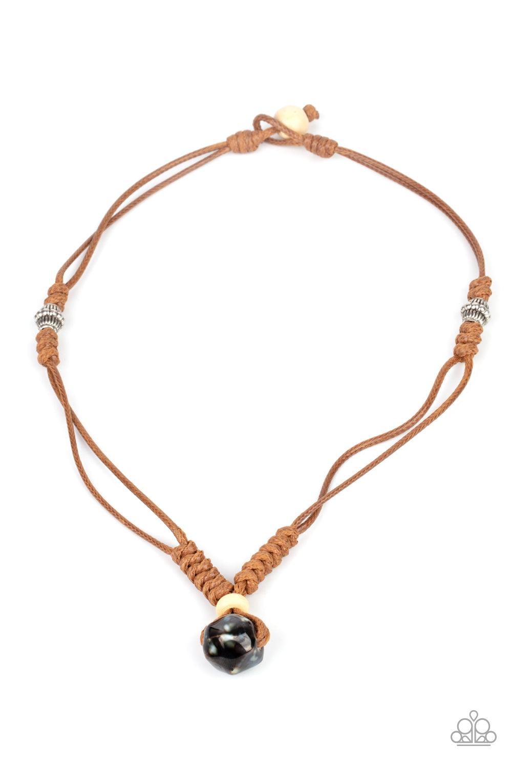 Might and MAINLAND Brown Urban Necklace - Jewelry by Bretta