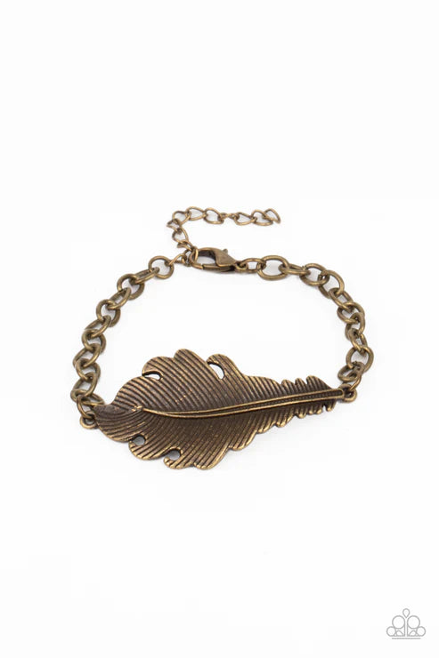 Rustic Roost Brass Bracelet - Jewelry by Bretta