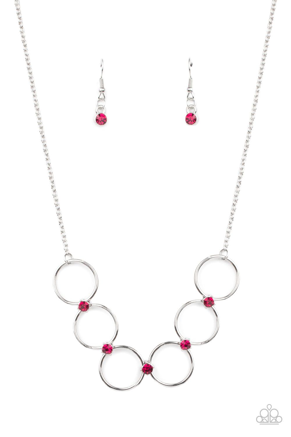 Regal Society Pink Necklace - Jewelry by Bretta
